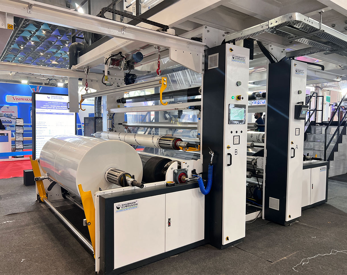Energy Efficiency for 3-Layer Blown Film Machine
